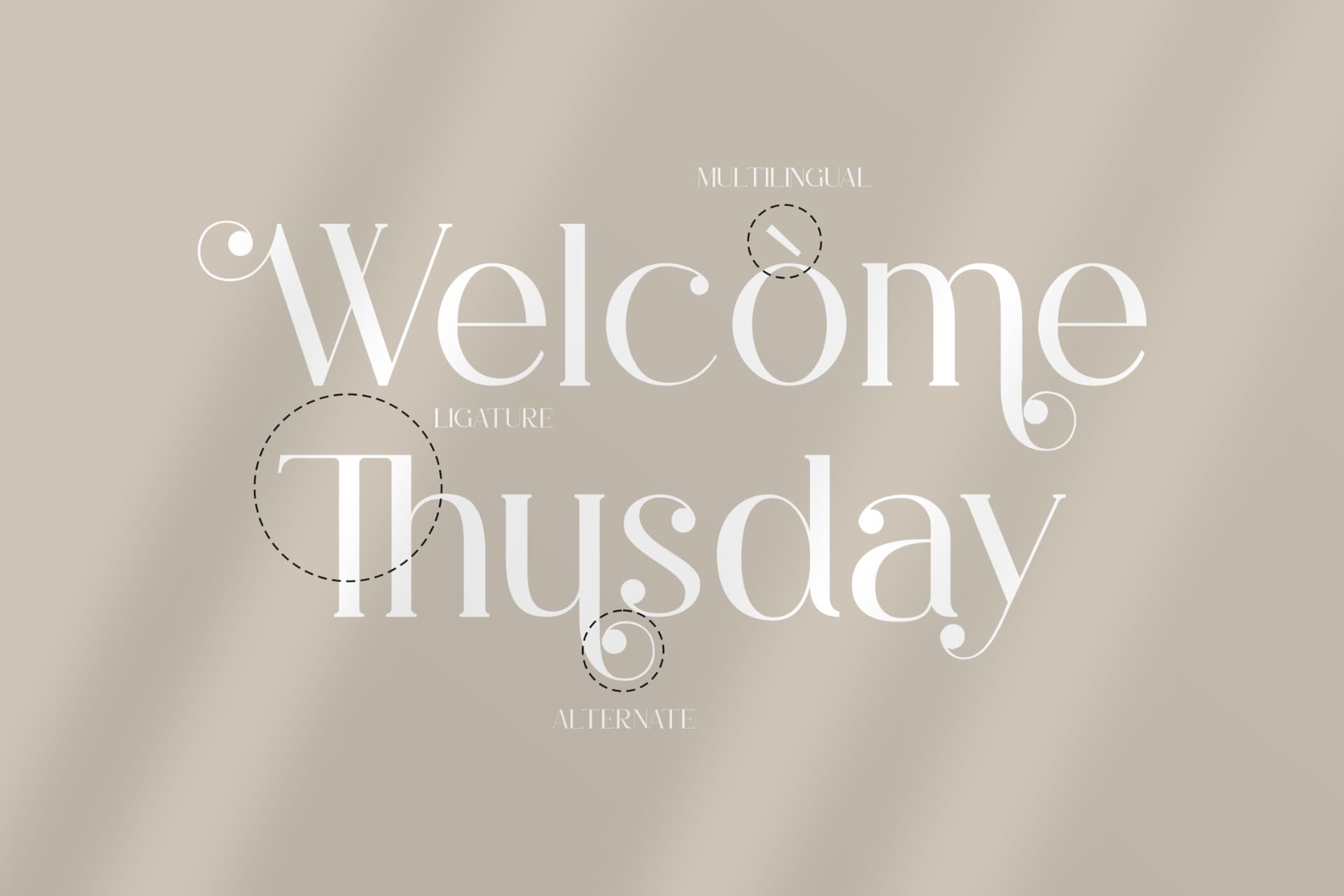 Preview 12 for Rihena - Modern Serif Font