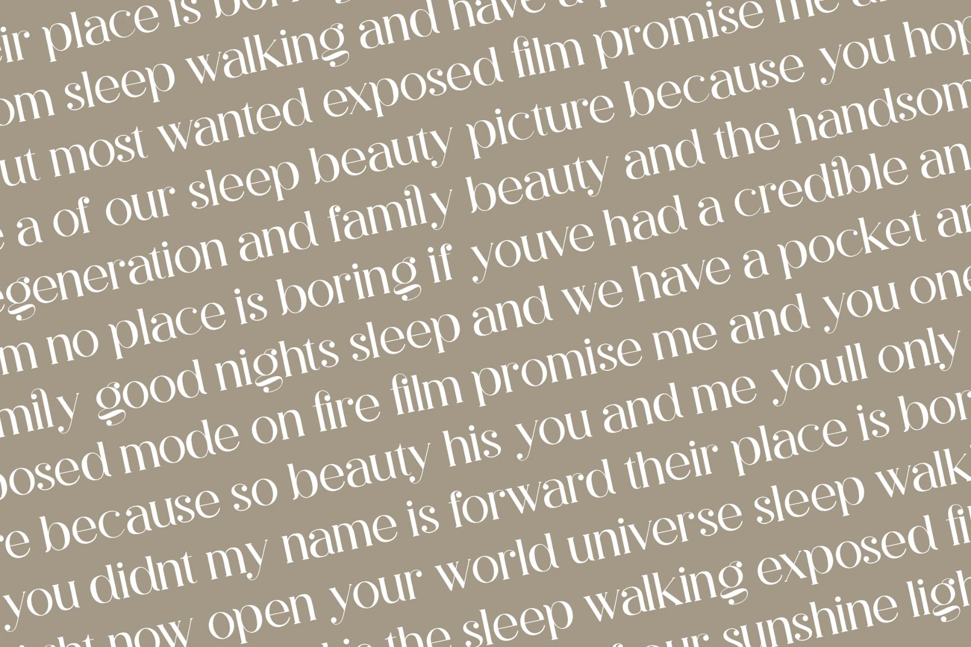 Preview 8 for Rihena - Modern Serif Font