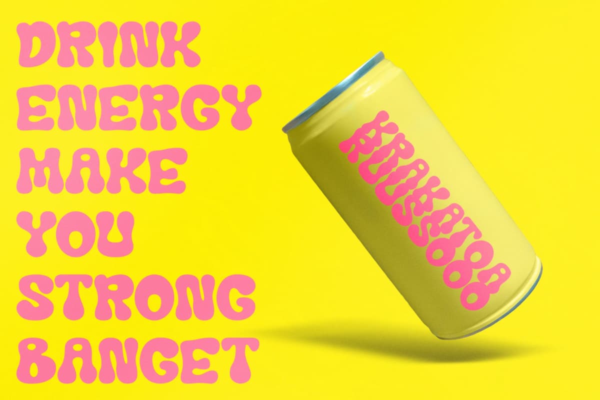 Benomout - Grove Retro Display Font font preview 10
