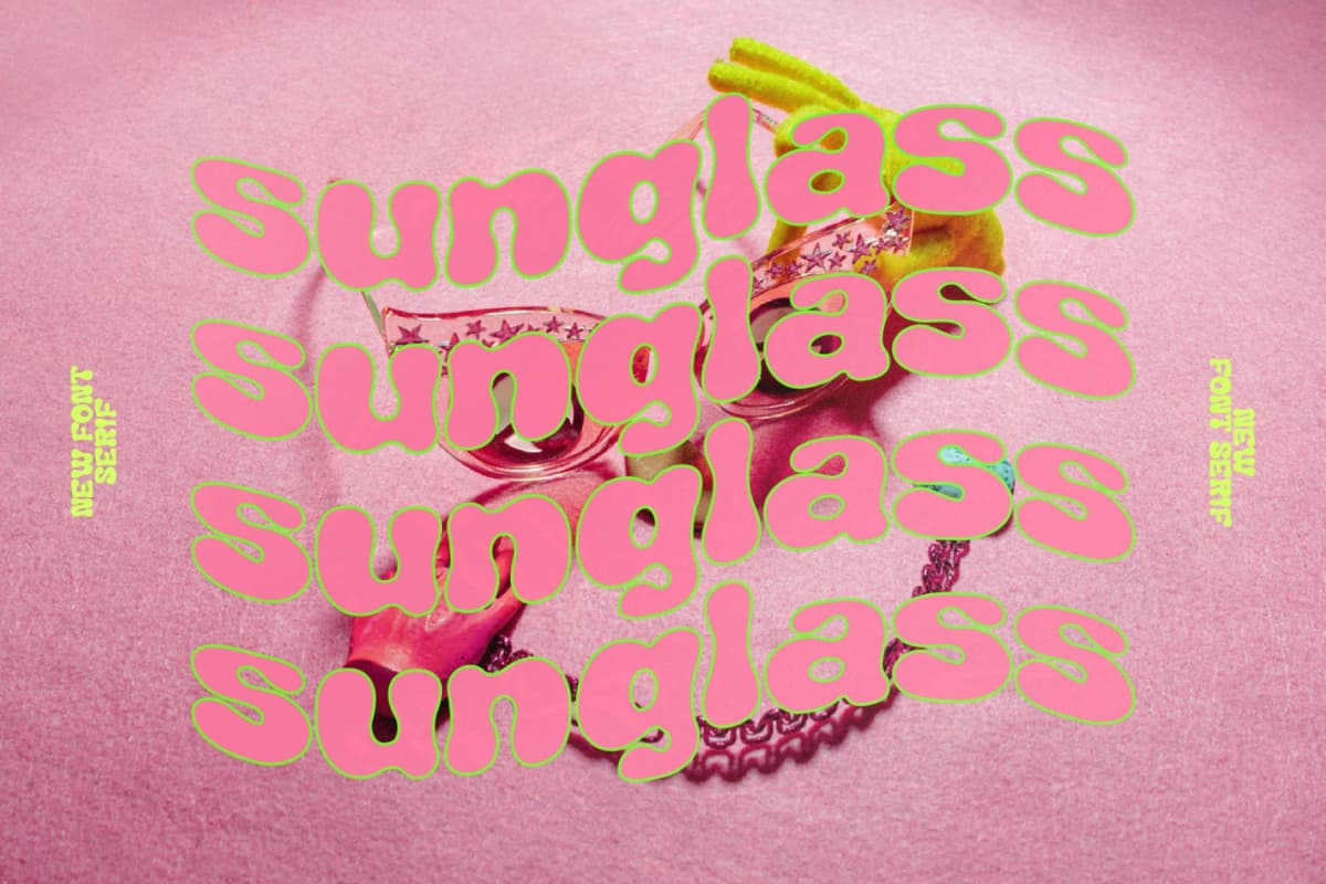 Benomout - Grove Retro Display Font font preview 5