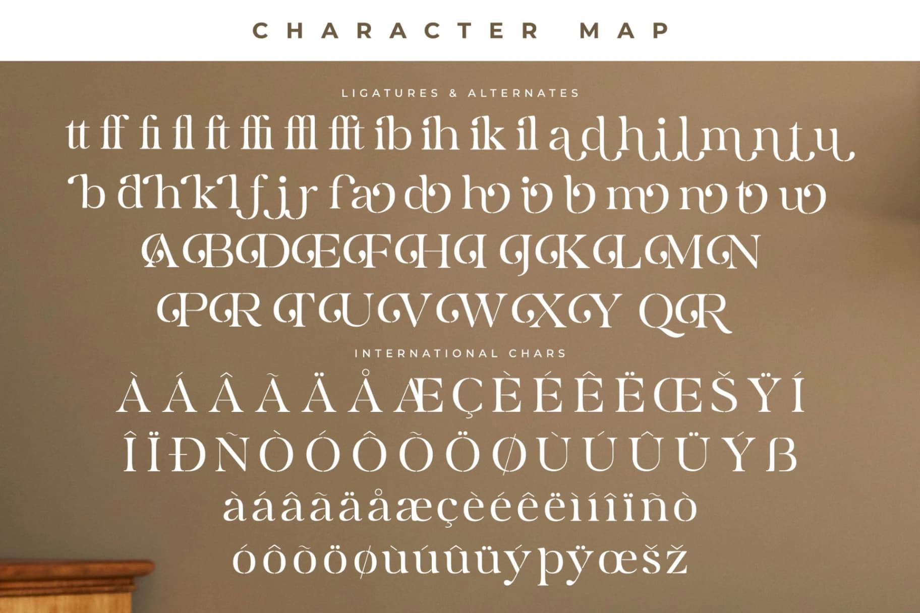 Preview 14 for Mergila – Modern Stancil Serif