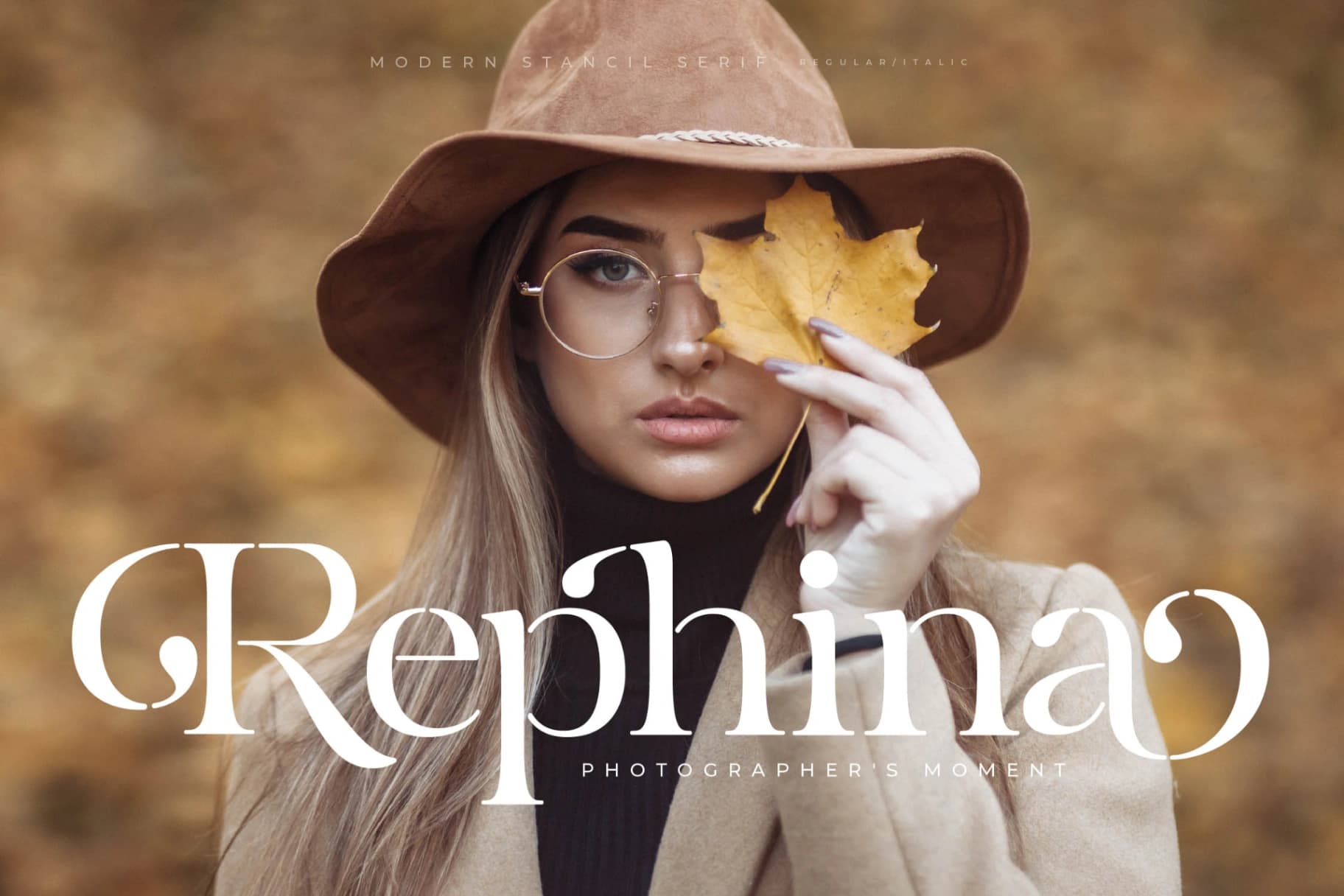 Preview 3 for Mergila – Modern Stancil Serif