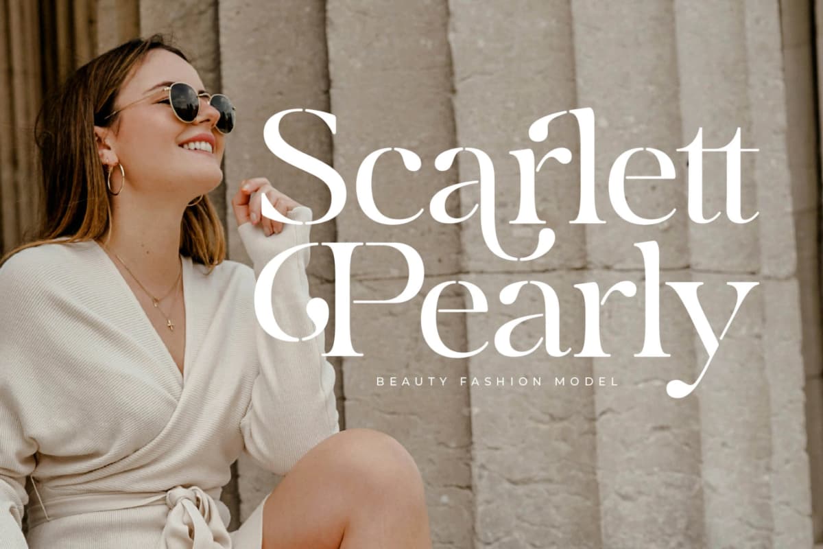 Preview 10 for Mergila – Modern Stancil Serif