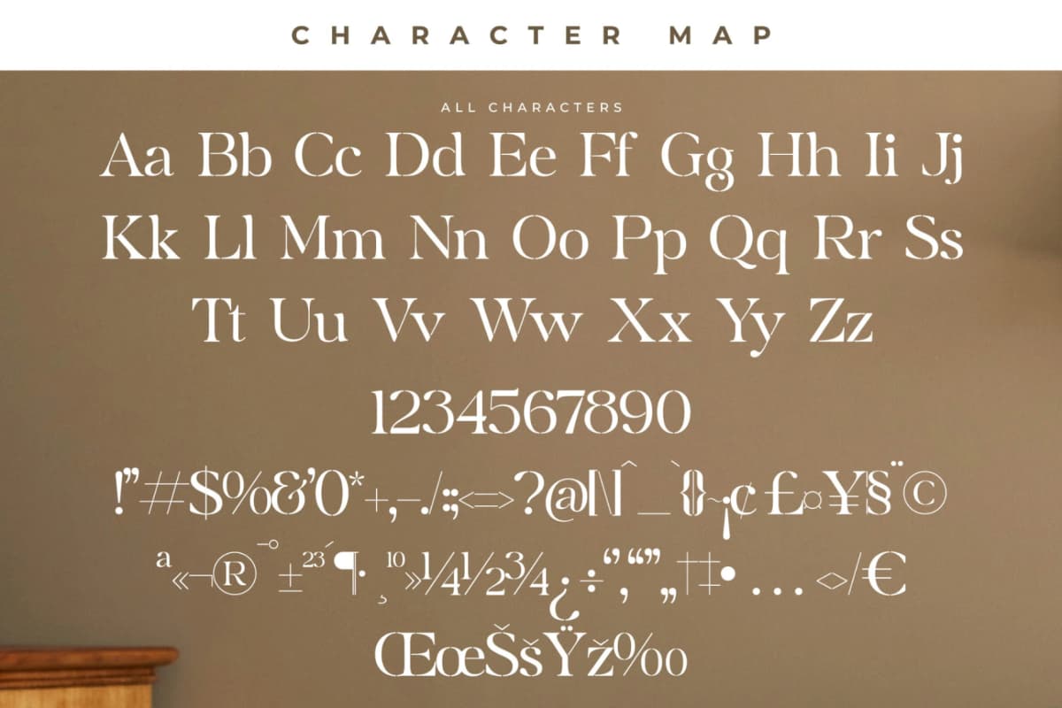 Preview 13 for Mergila – Modern Stancil Serif