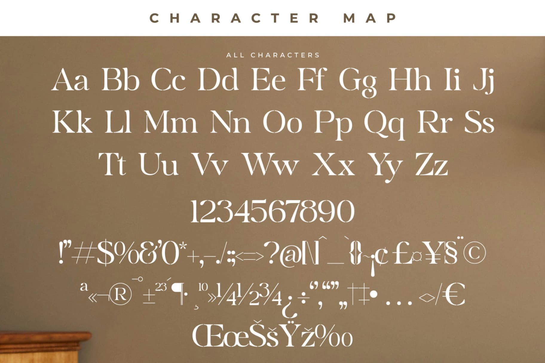 Preview 13 for Mergila – Modern Stancil Serif