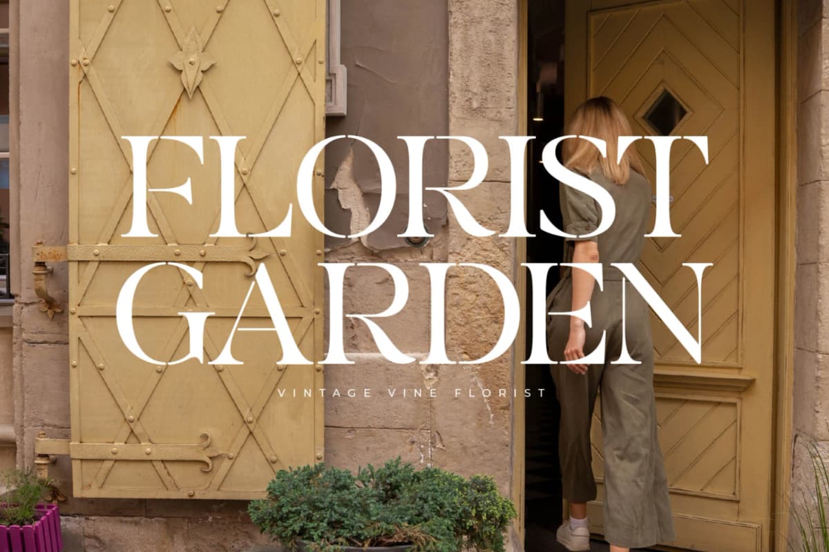 Preview 4 for Mergila – Modern Stancil Serif