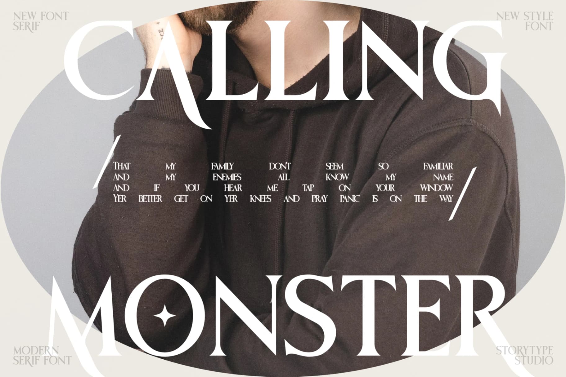 Preview 4 for Monster Of Fantasy - Modern Serif Font