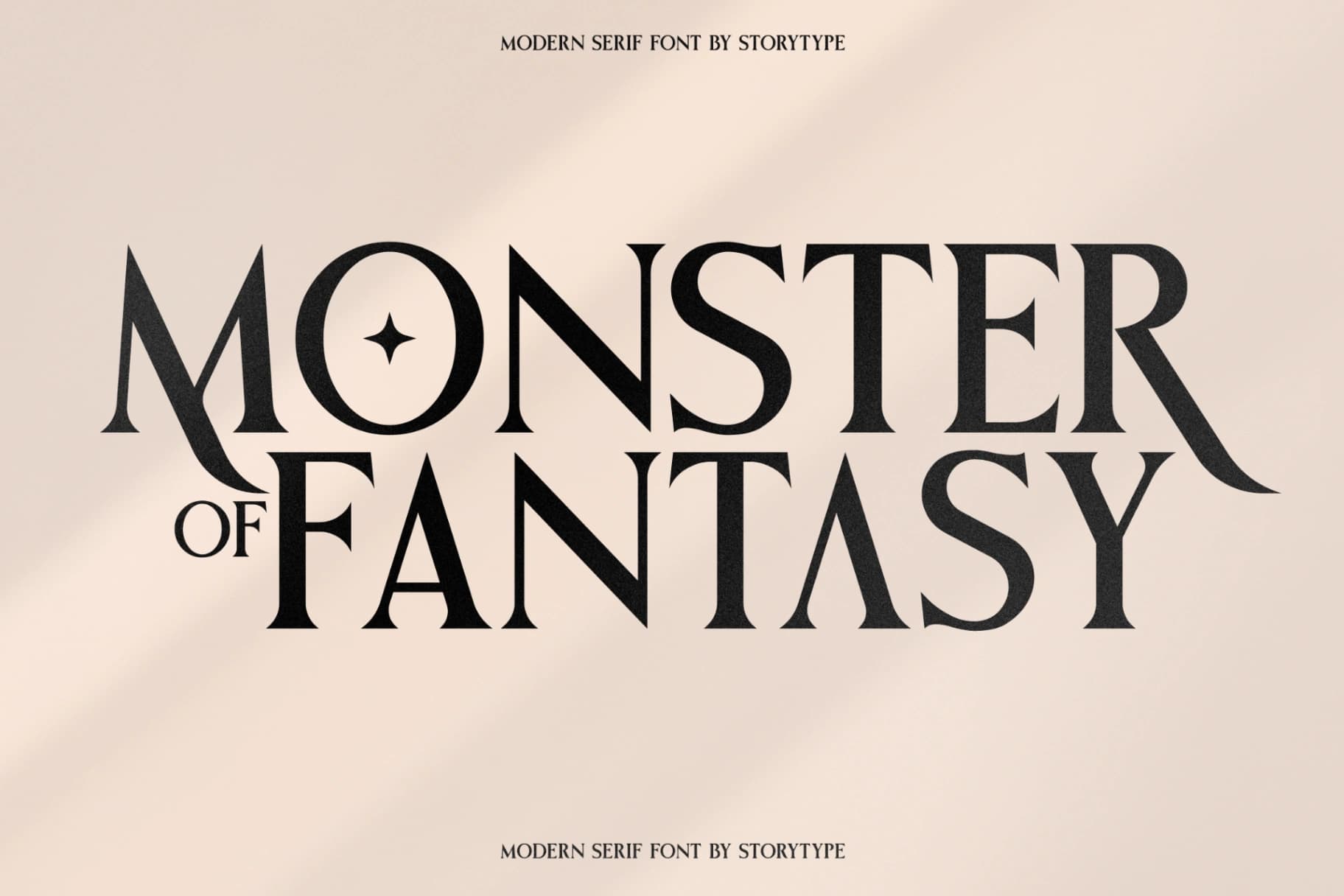 Preview of Monster Of Fantasy - Modern Serif Font font