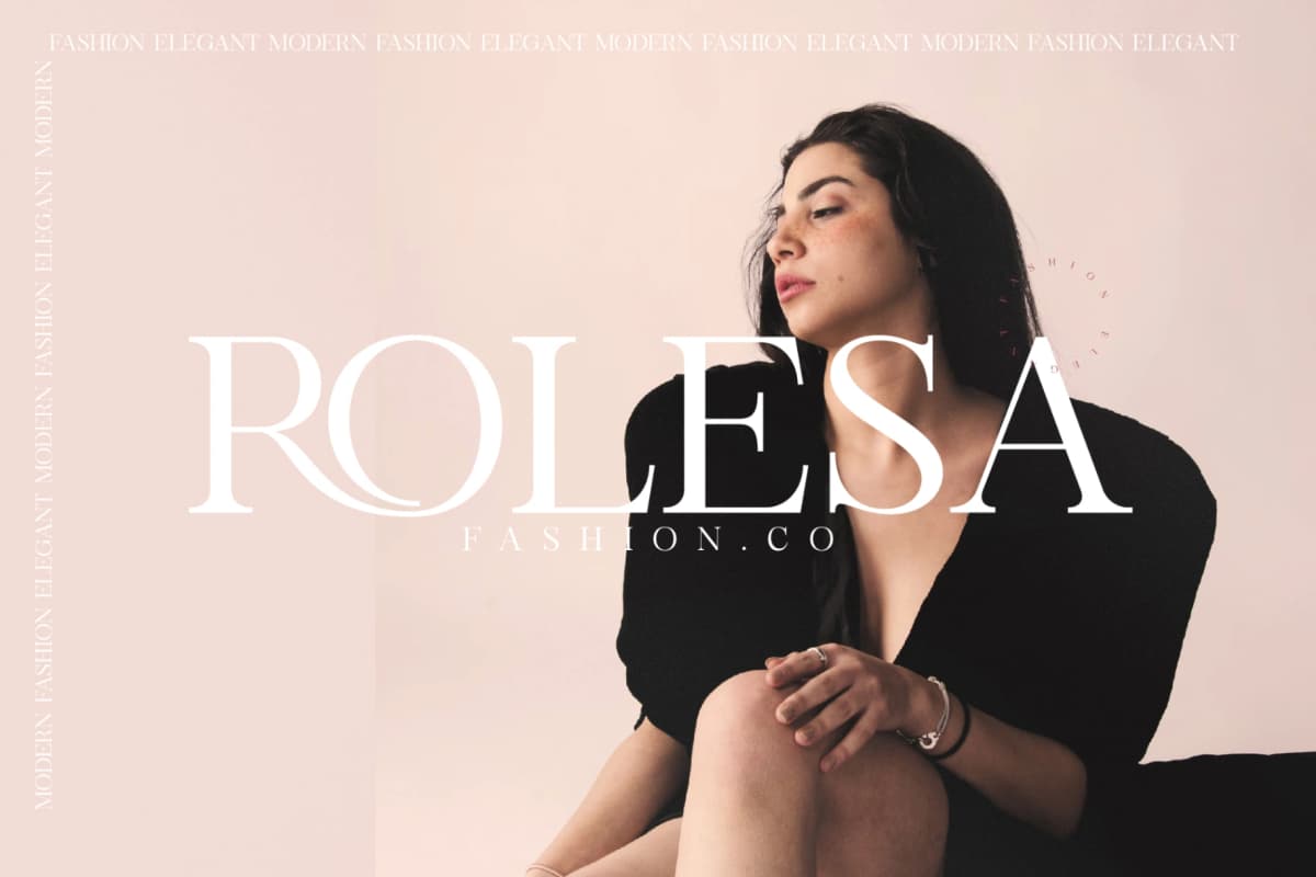 Preview 2 for Rossela - Modern Serif Font