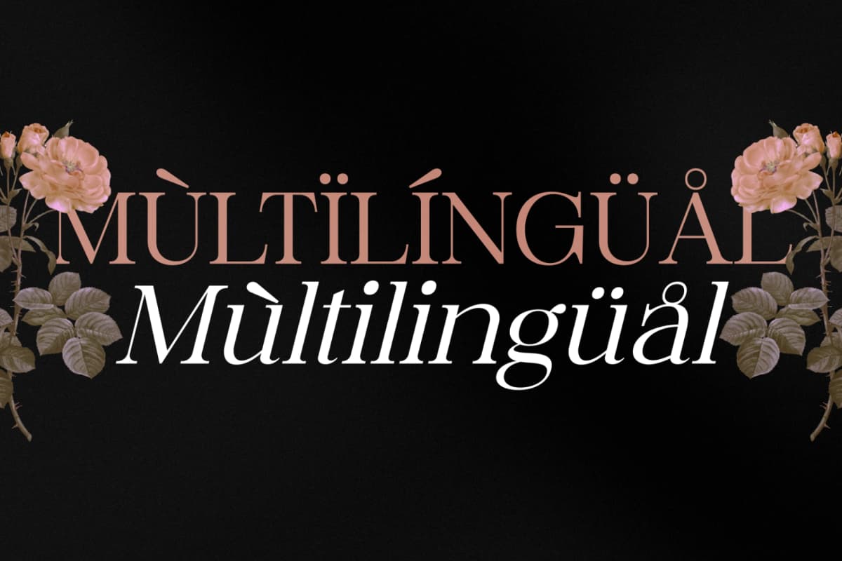 Preview 12 for Rossela - Modern Serif Font