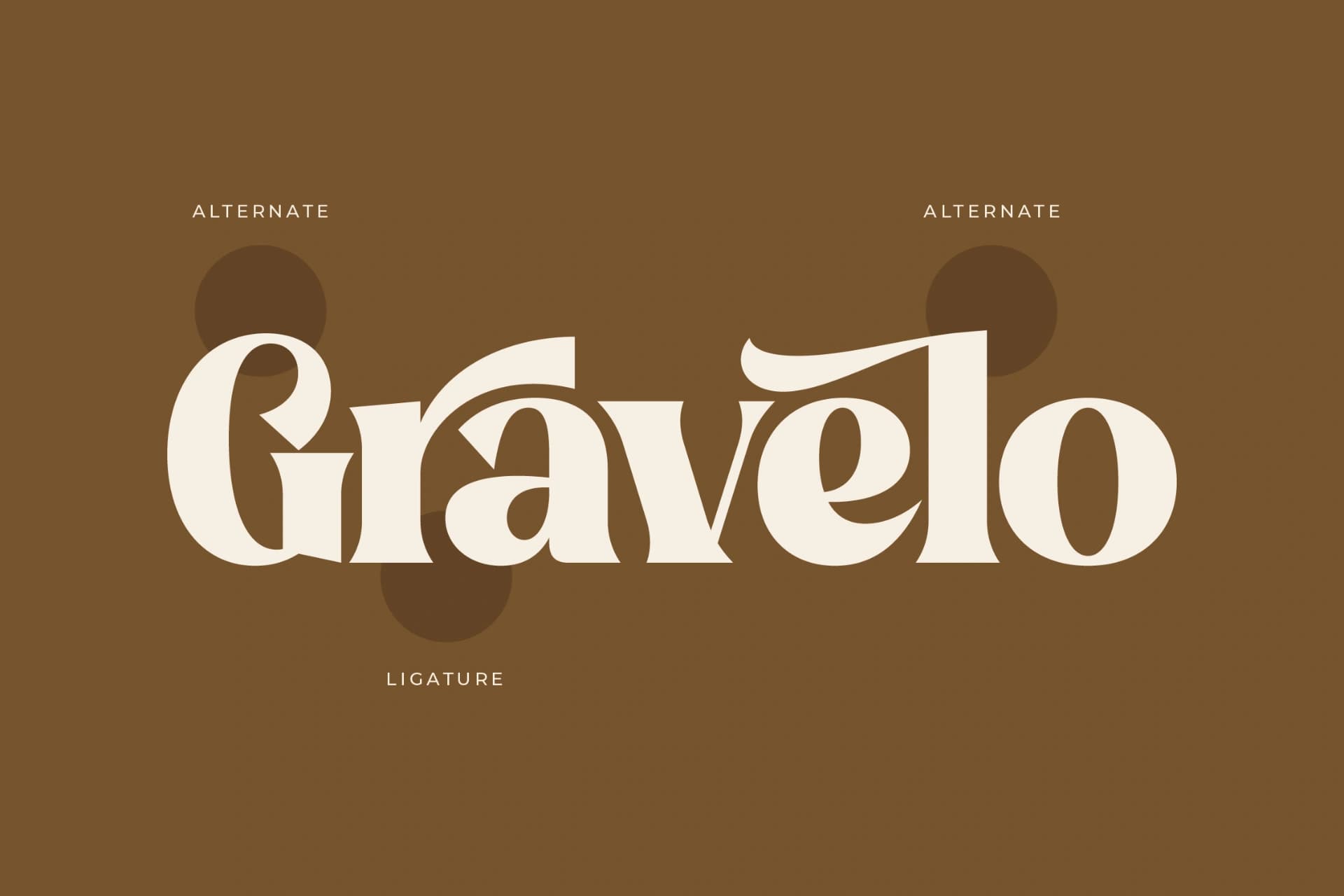 Preview 8 for Gravelo – Bold Serif Display