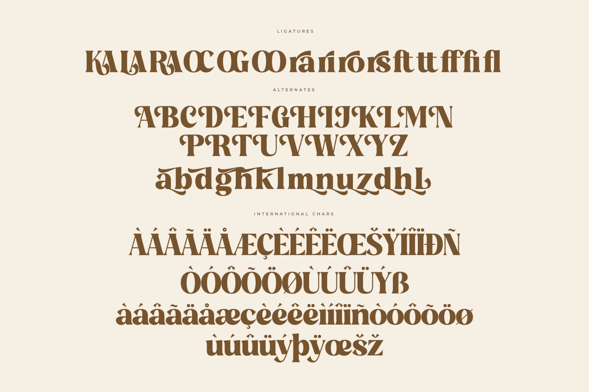 Preview 14 for Gravelo – Bold Serif Display
