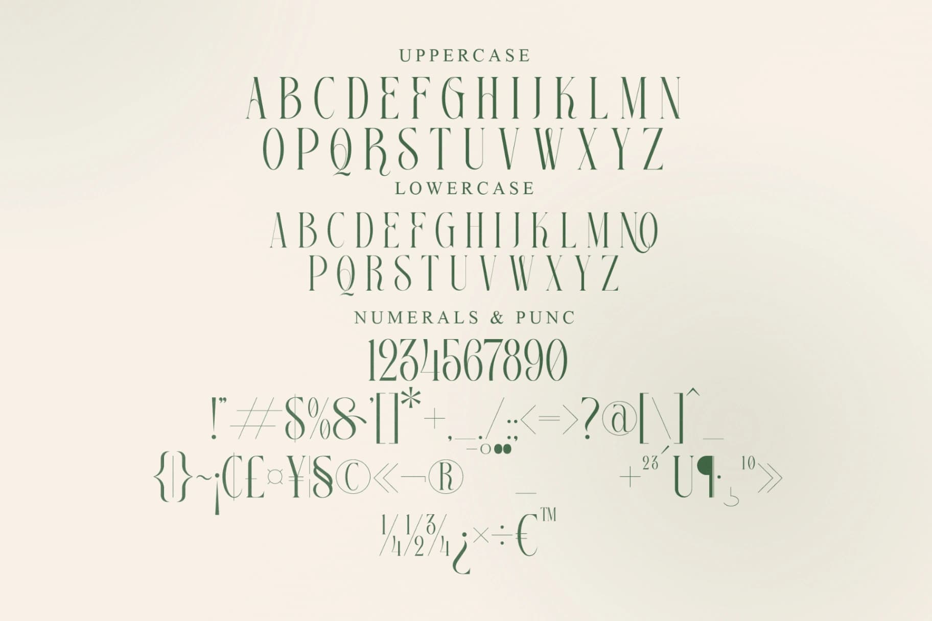 Preview 13 for Georgiano - Modern Serif Font