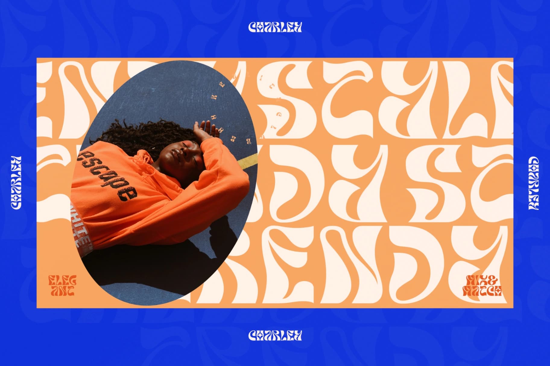 Preview 7 for Charley - Unique Display Font
