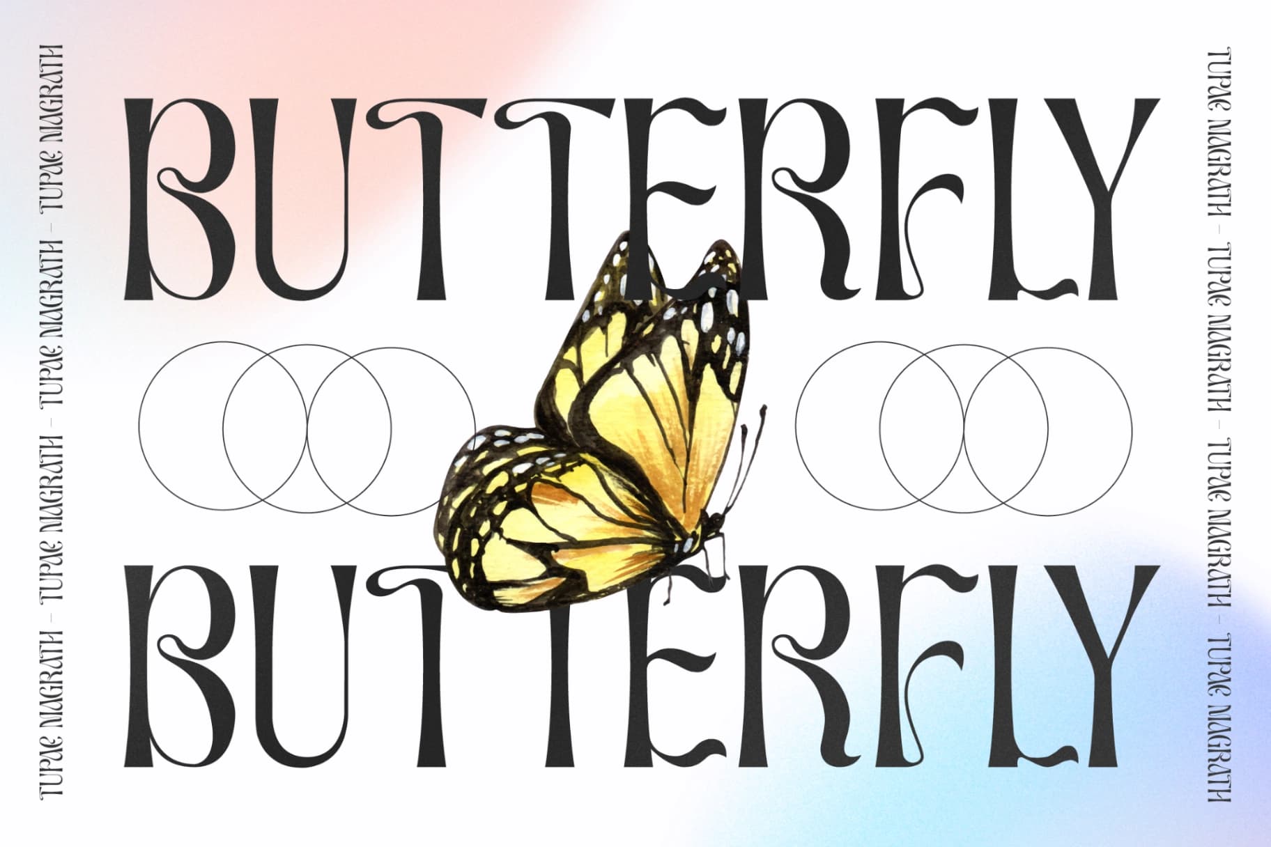 Preview 3 for Tupac Magrath - Display Serif Font