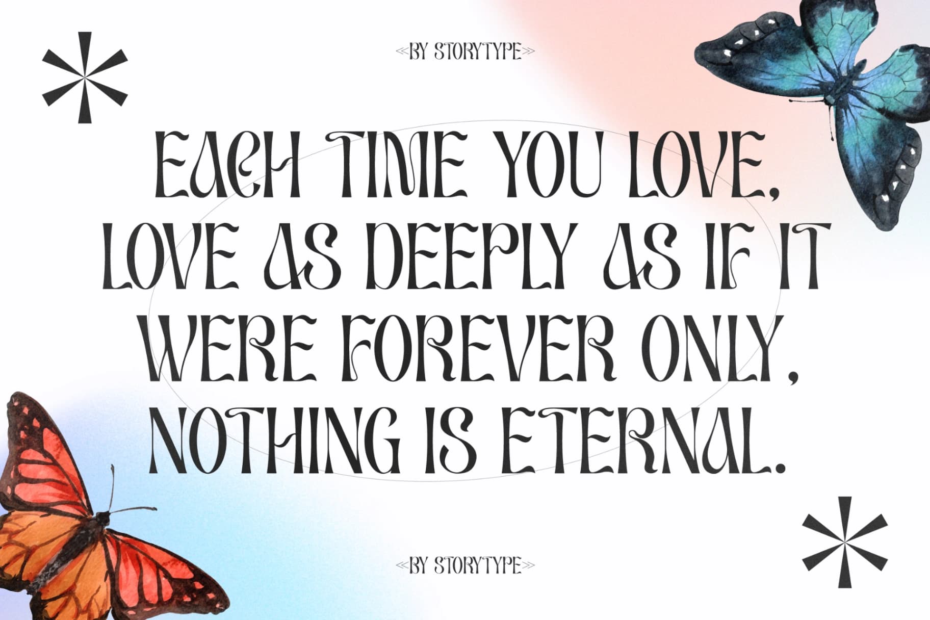 Preview 2 for Tupac Magrath - Display Serif Font