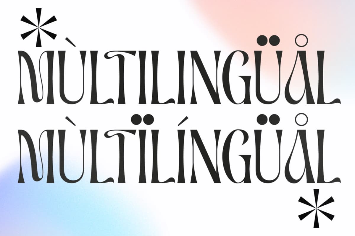 Tupac Magrath - Display Serif Font font preview 12