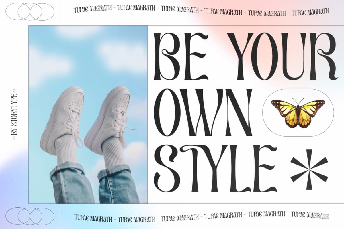 Tupac Magrath - Display Serif Font font preview 6