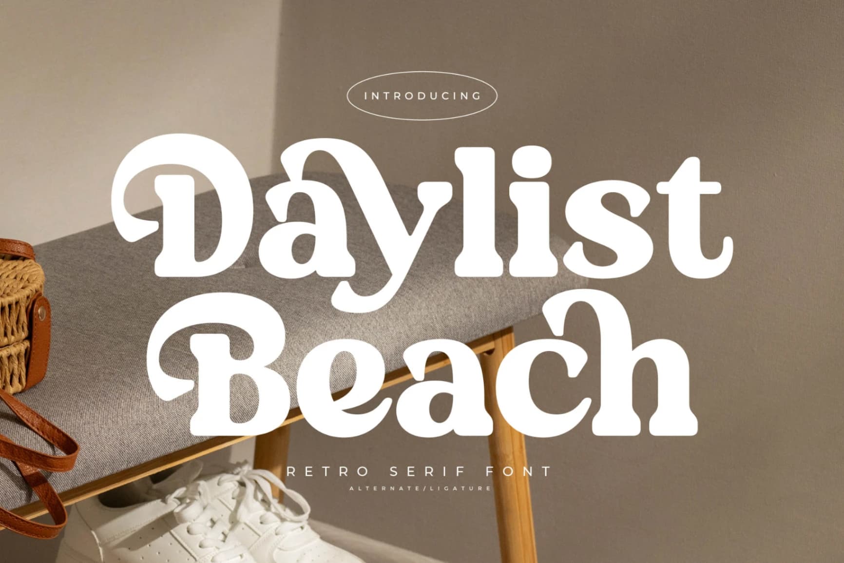 Preview of Daylist Beach – Retro Serif Font font
