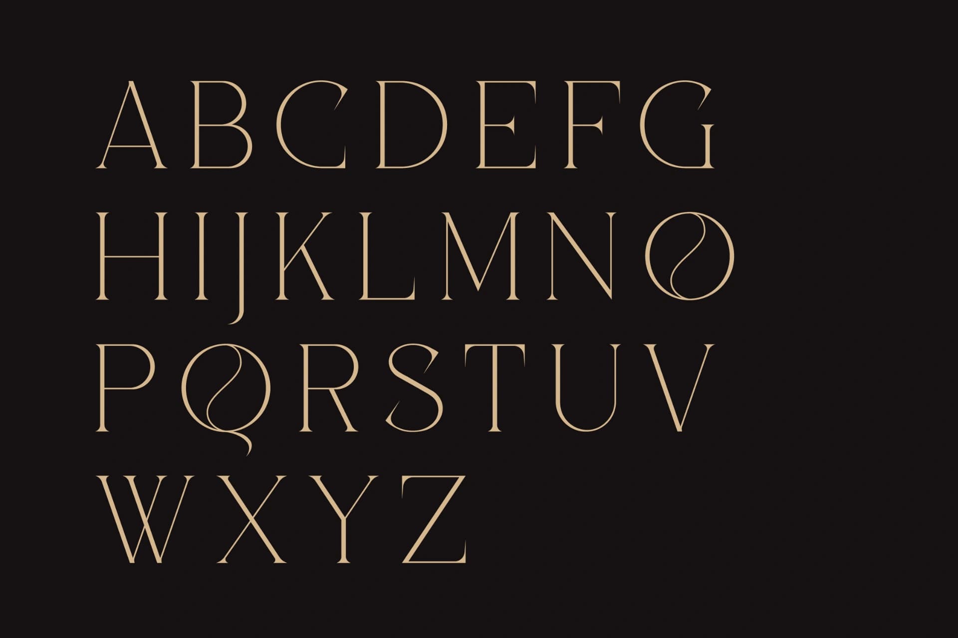Preview 15 for Golden - Luxury Font