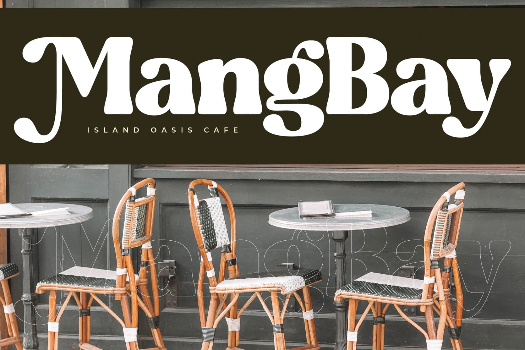Preview 6 for Blugide - Groovy Retro Serif Font