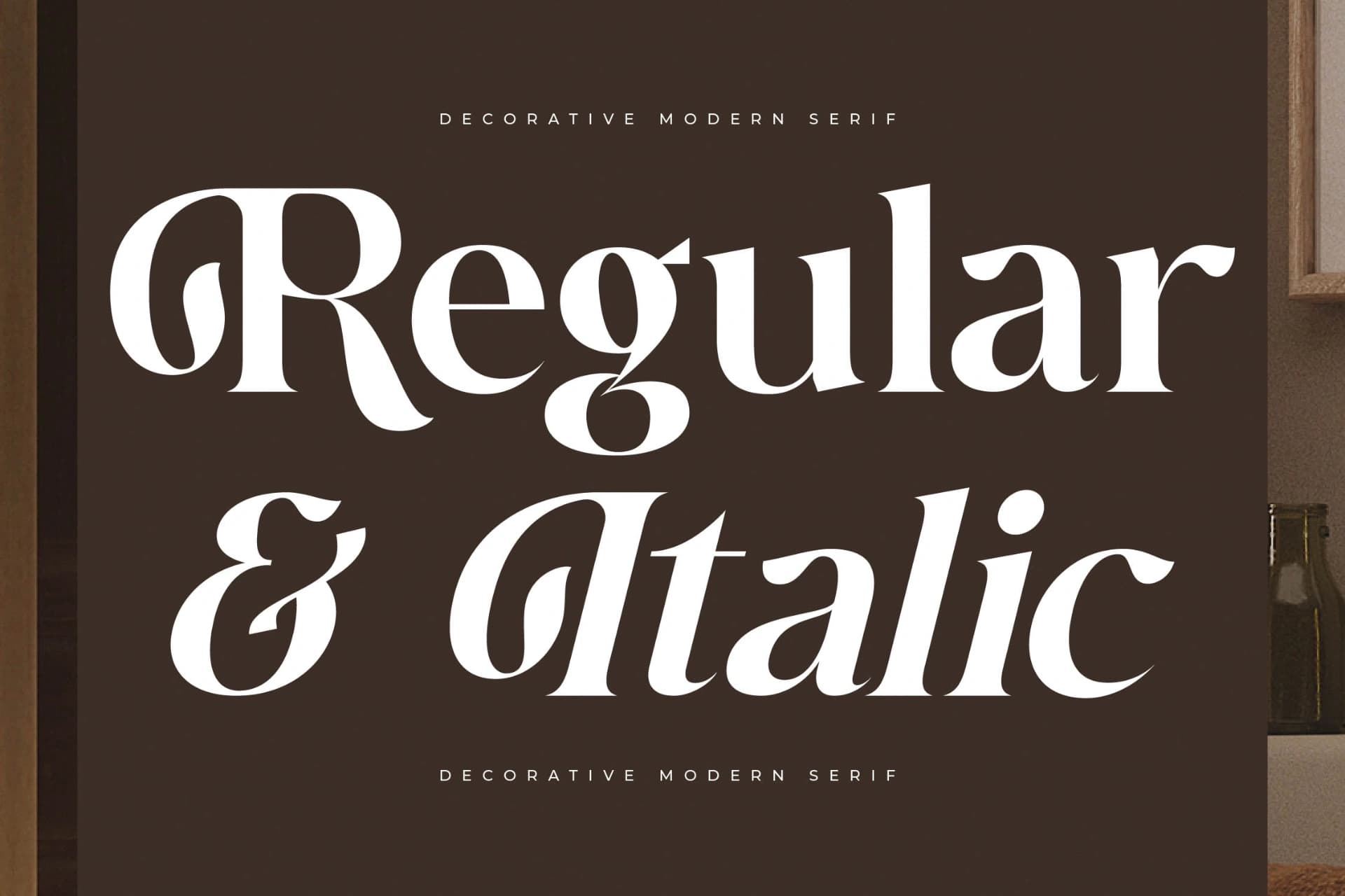Preview 8 for Rehgal - Decorative Modern Serif