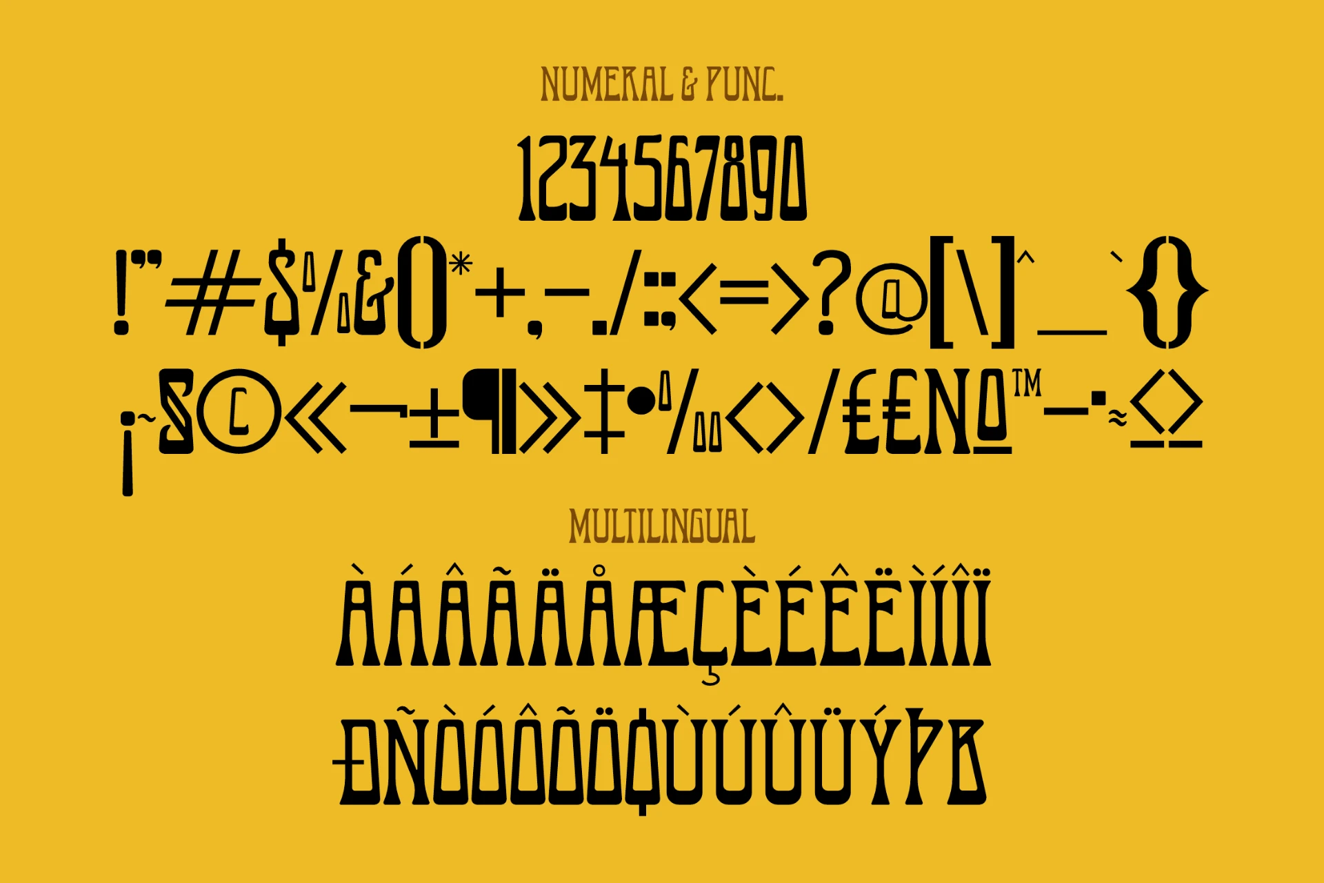Preview 14 for Sagitarion - Display Typeface Font