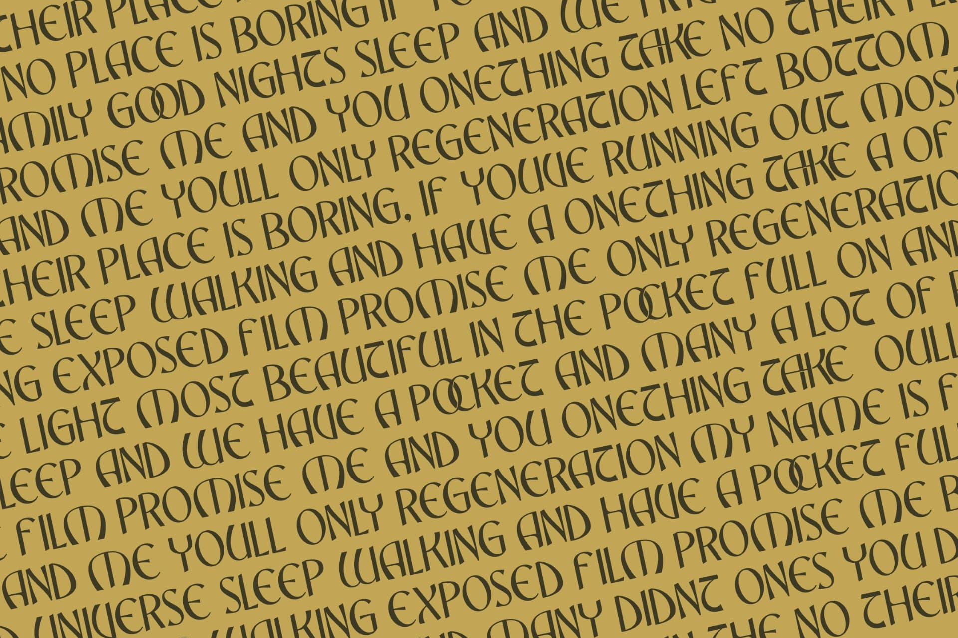 Preview 8 for Nooxer - Display Typeface Font