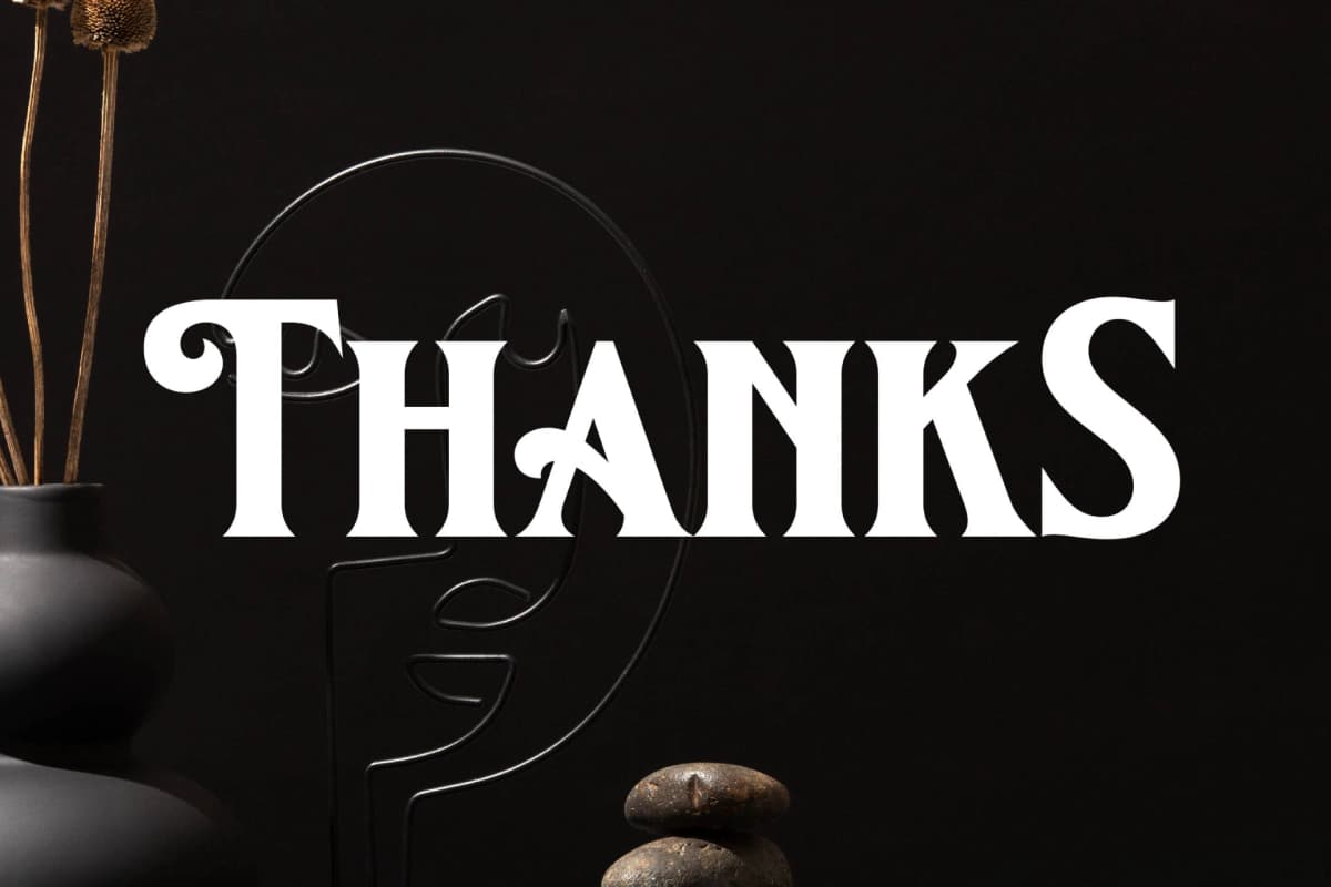 Kingtron – Modern Serif Display font preview 15