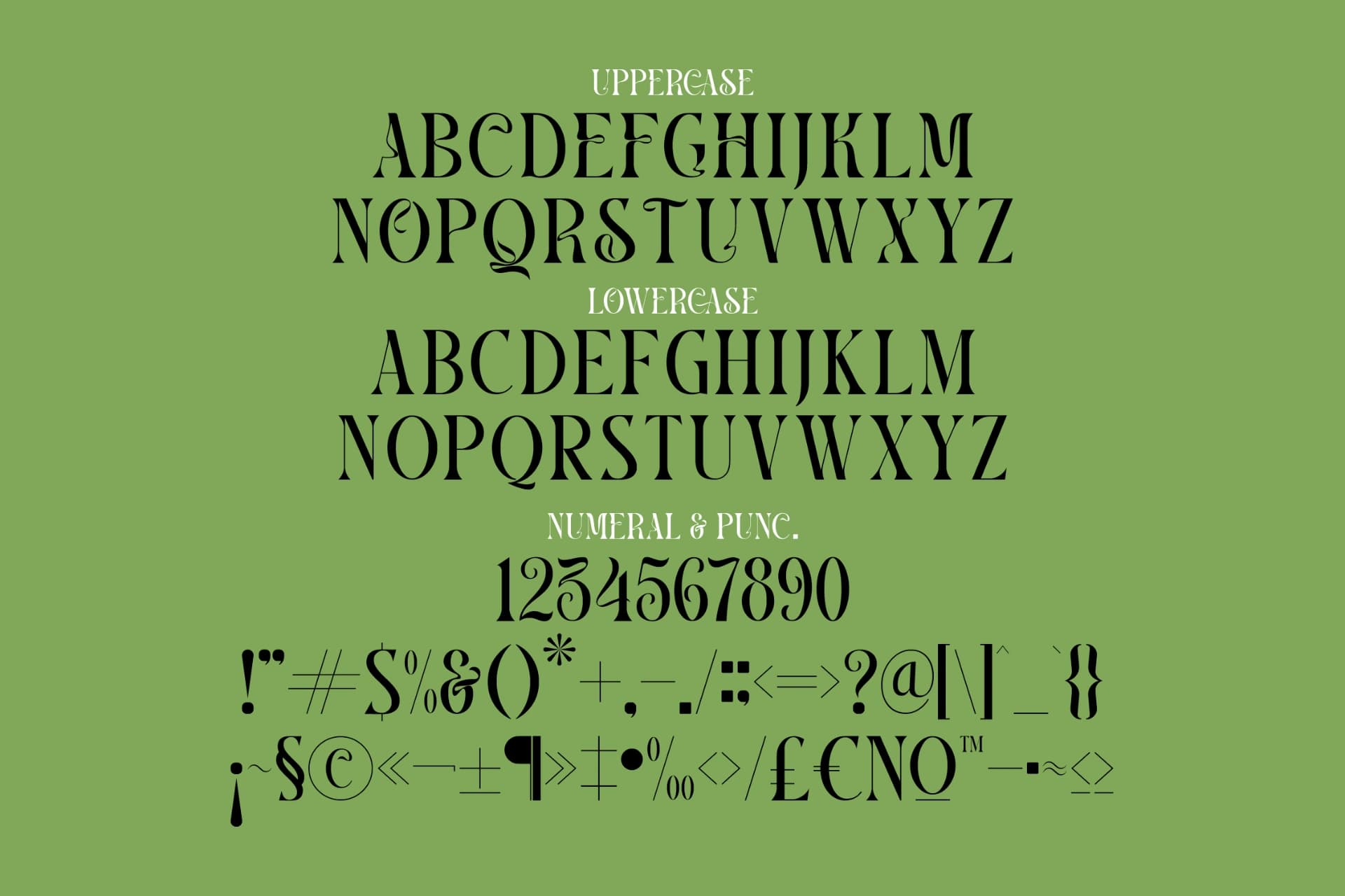 Preview 13 for Casthelo - Display Typeface Font