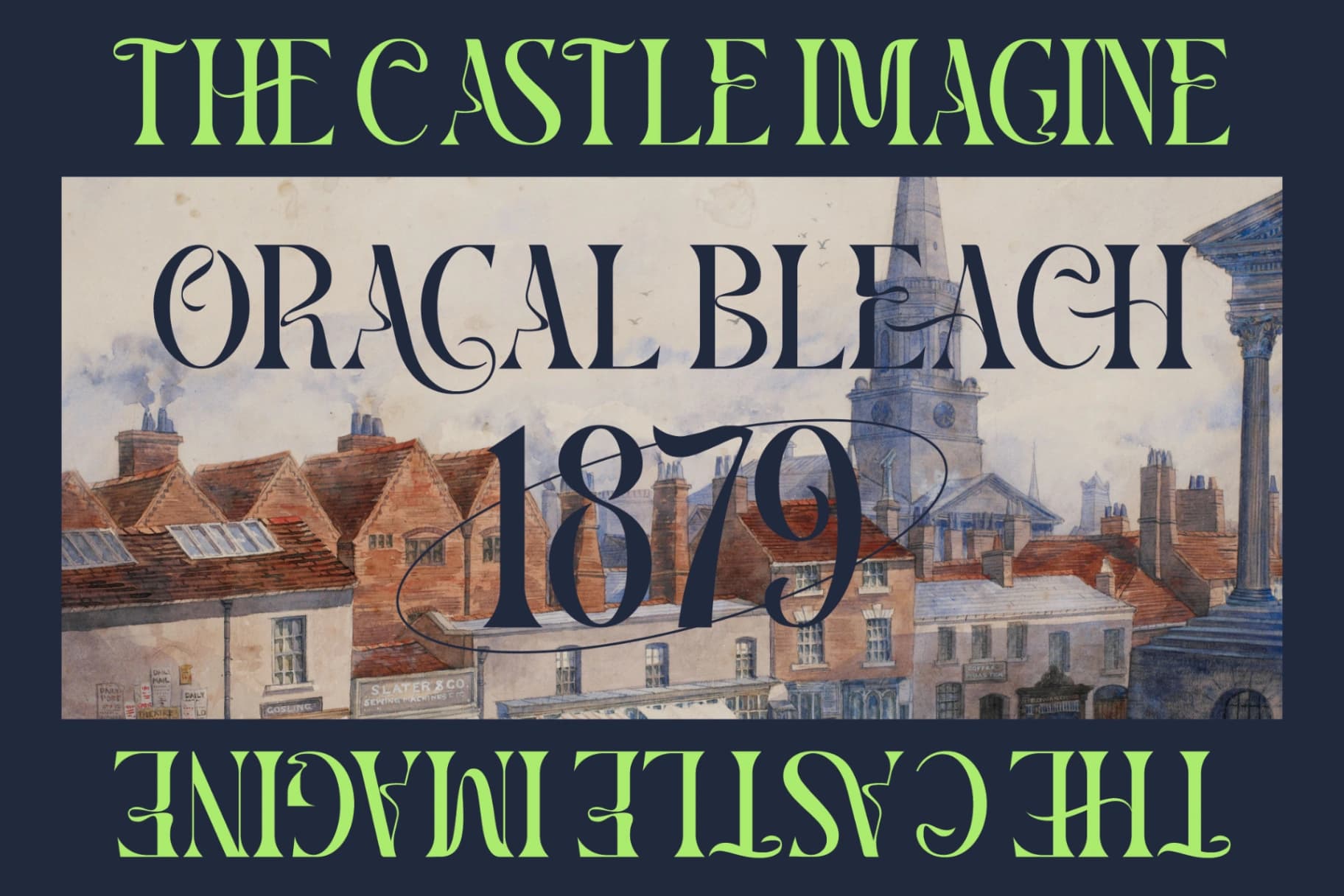 Preview 7 for Casthelo - Display Typeface Font