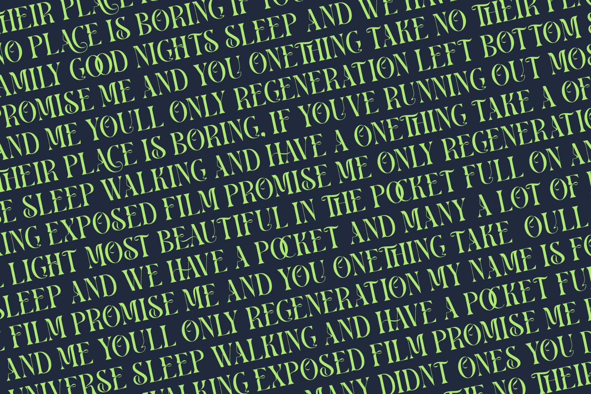 Preview 8 for Casthelo - Display Typeface Font
