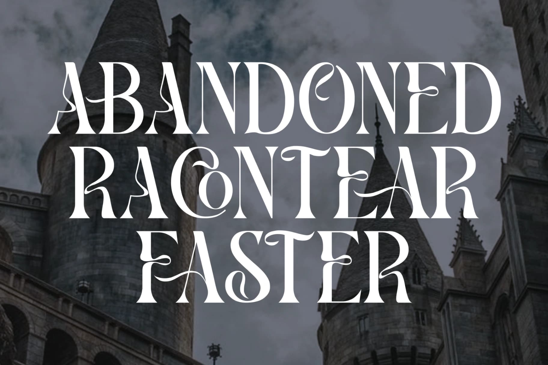 Preview 10 for Casthelo - Display Typeface Font