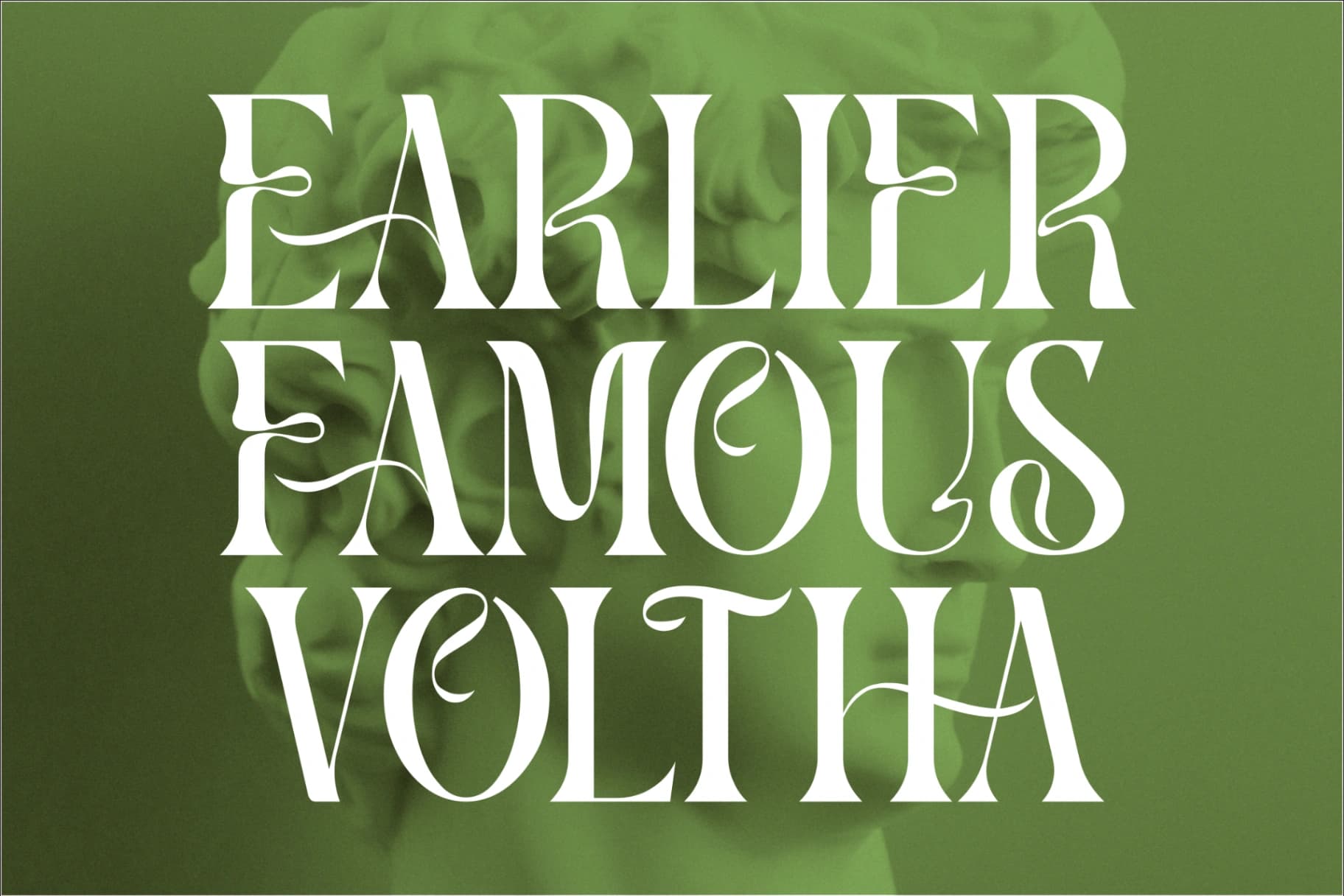 Preview 2 for Casthelo - Display Typeface Font
