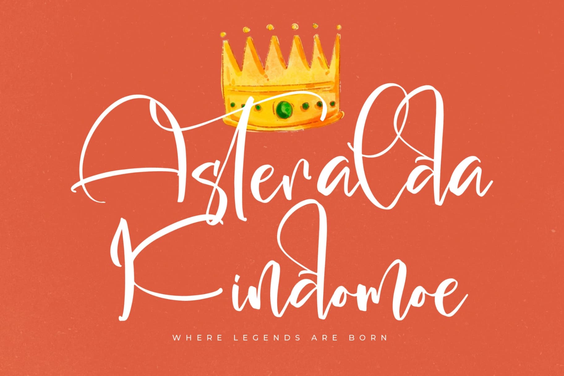 Preview 3 for Majestica Kingdera – Modern Handwritten