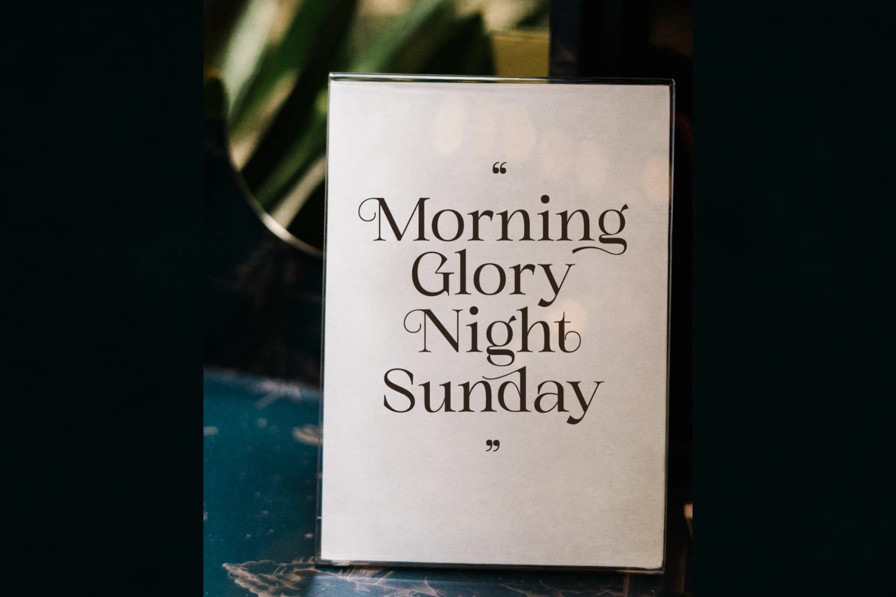 Preview 3 for Gold & Song - Modern Serif Font
