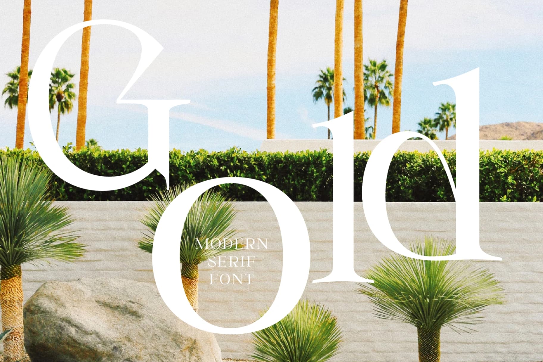 Preview 9 for Gold & Song - Modern Serif Font