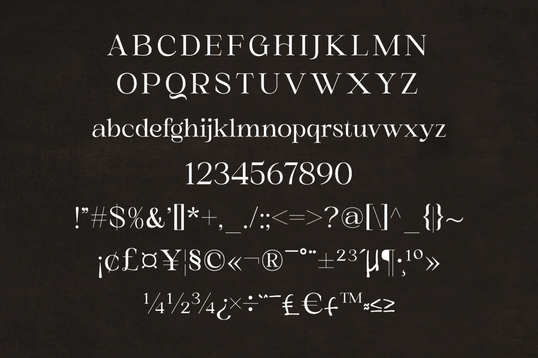 Preview 12 for Gold & Song - Modern Serif Font