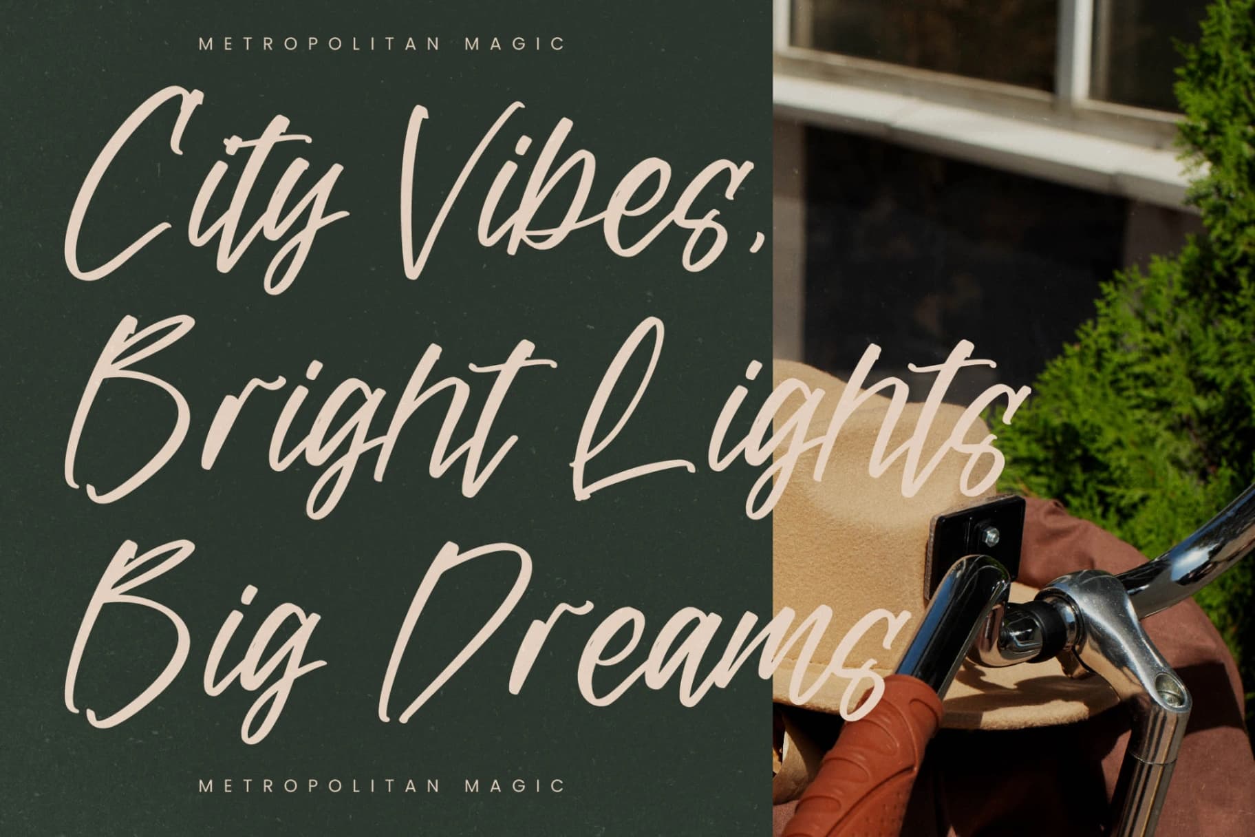 Preview 5 for Golden Forest – Modern Handwritten Script
