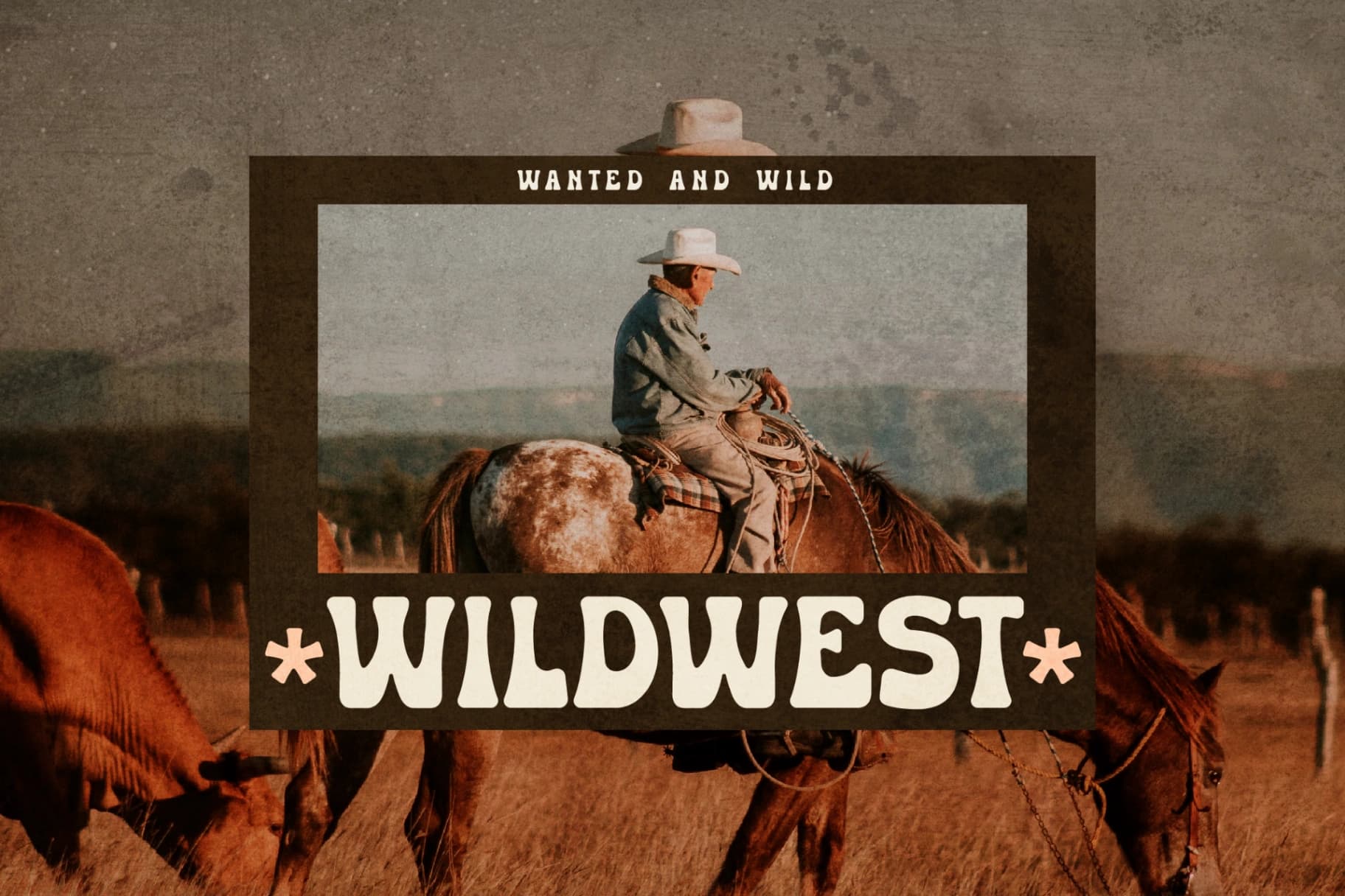 Preview 6 for Huston - Western Display Font