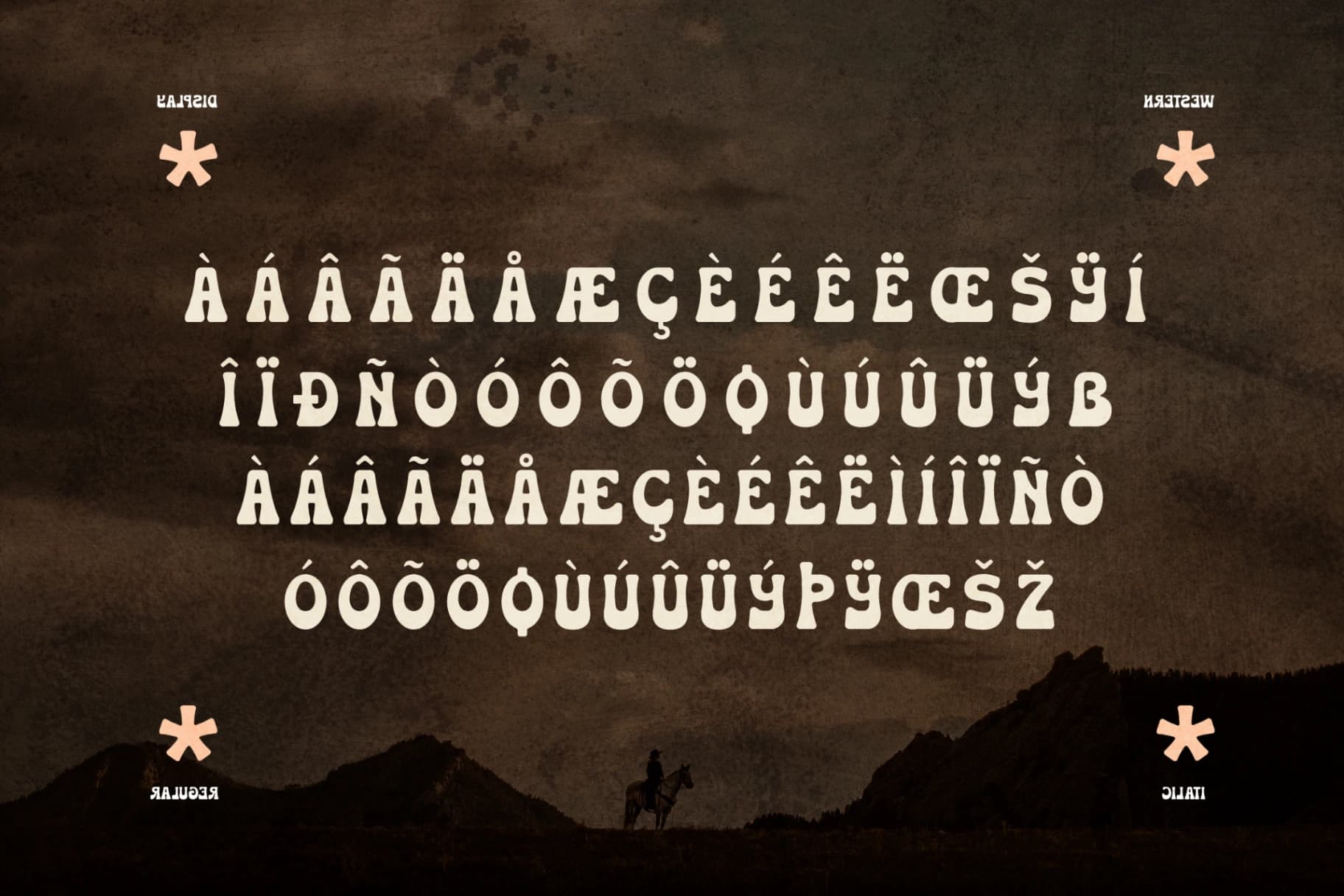 Preview 14 for Huston - Western Display Font