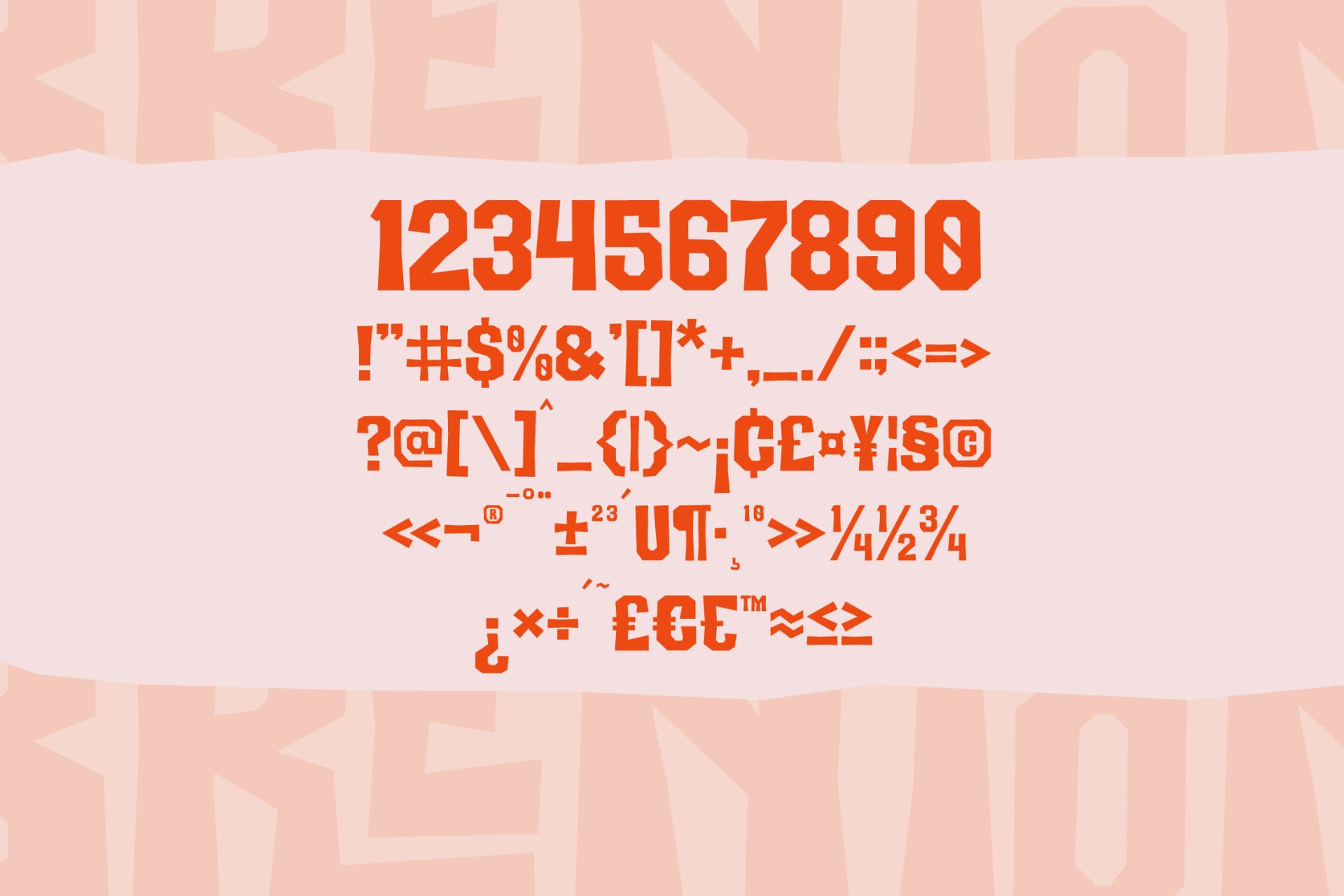 Preview 12 for Brenton - Quirky Display Font