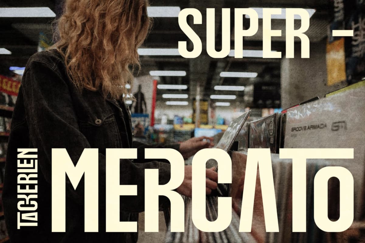 Tackerlen - Modern Sans Serif Font font preview 2