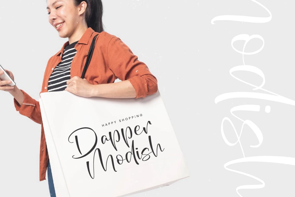 Preview 12 for Pottelika Kinetics – Freestyle Stylish Font