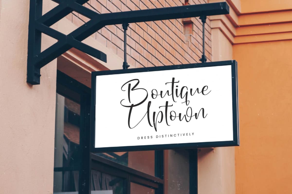 Preview 5 for Pottelika Kinetics – Freestyle Stylish Font