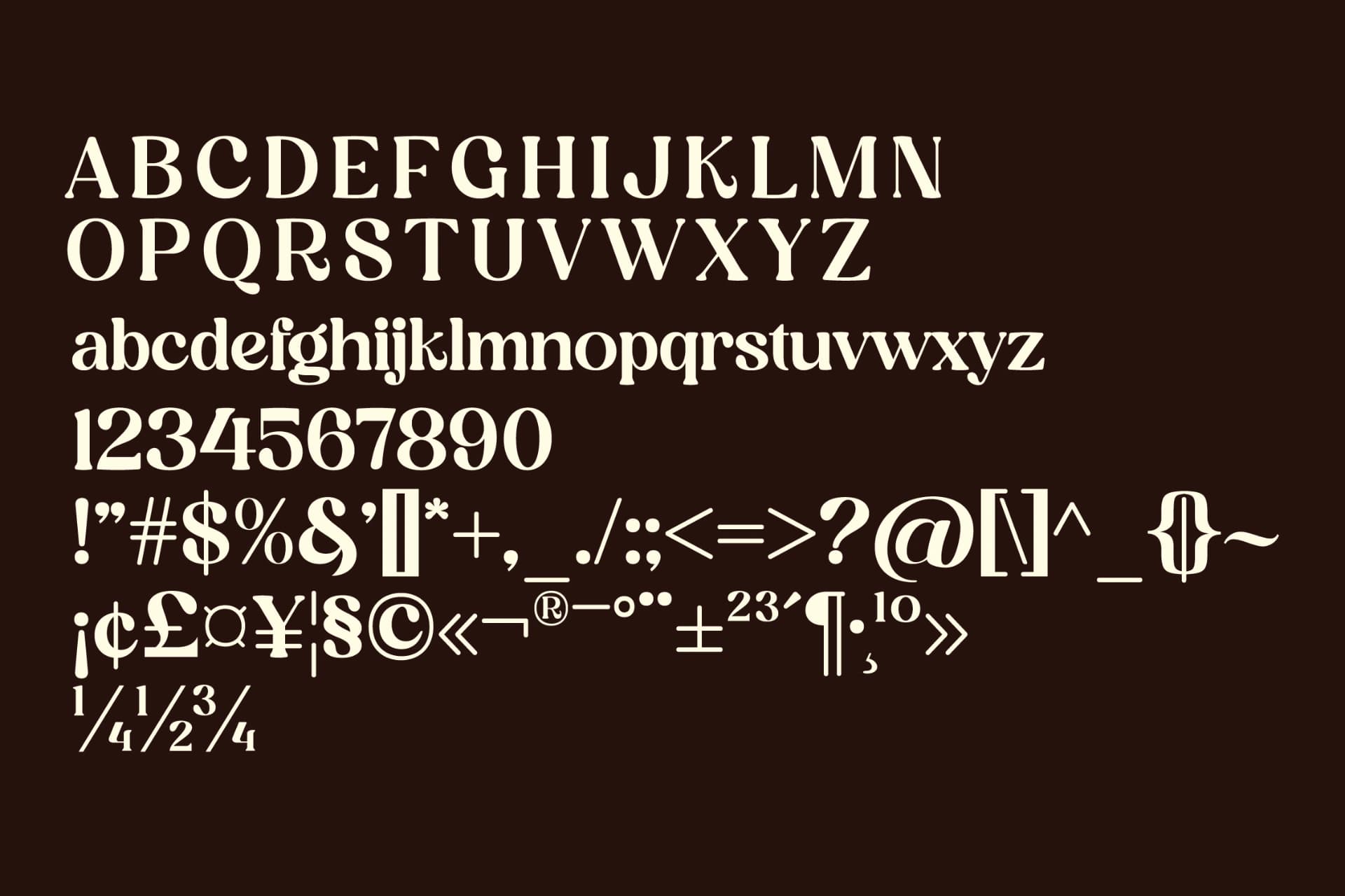 Preview 12 for Magisho - Stylish Vintage Serif Font