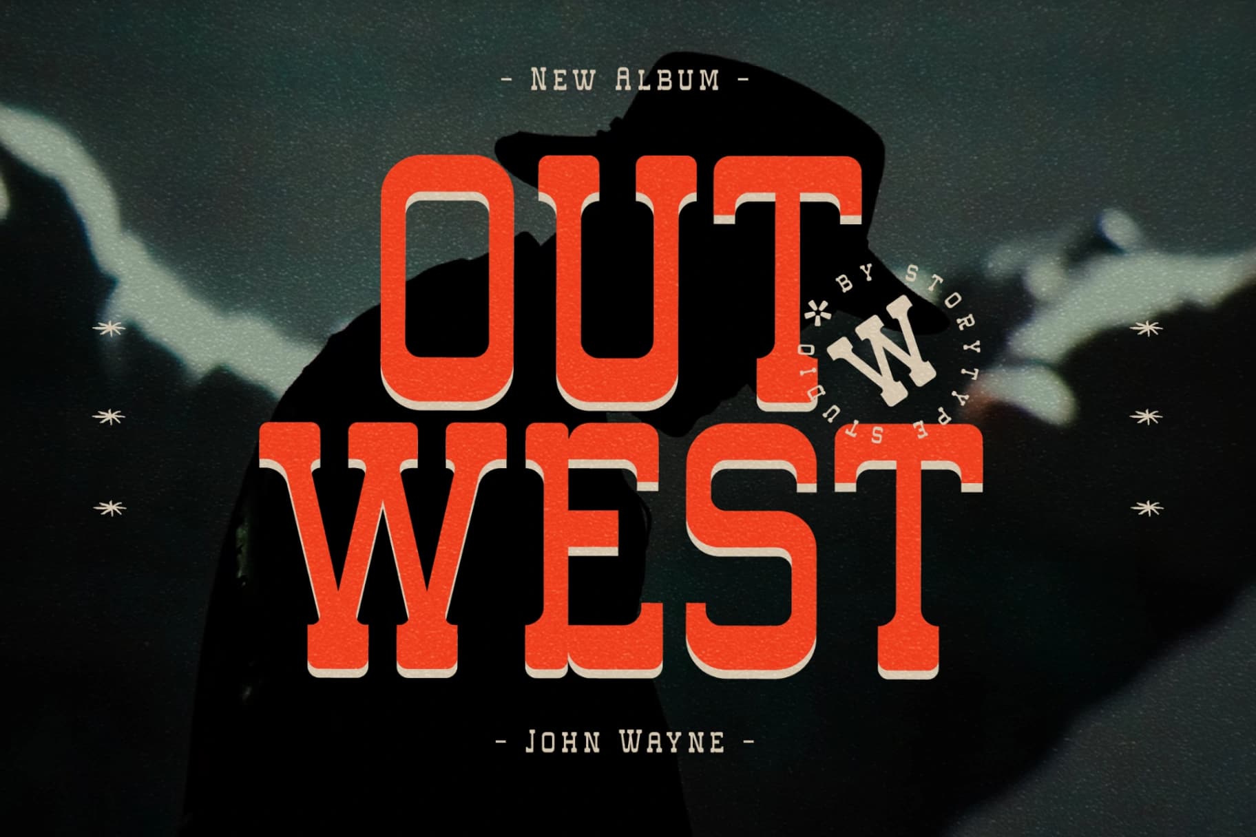 Preview 5 for Western Carlo - Retro Slab Serif Font