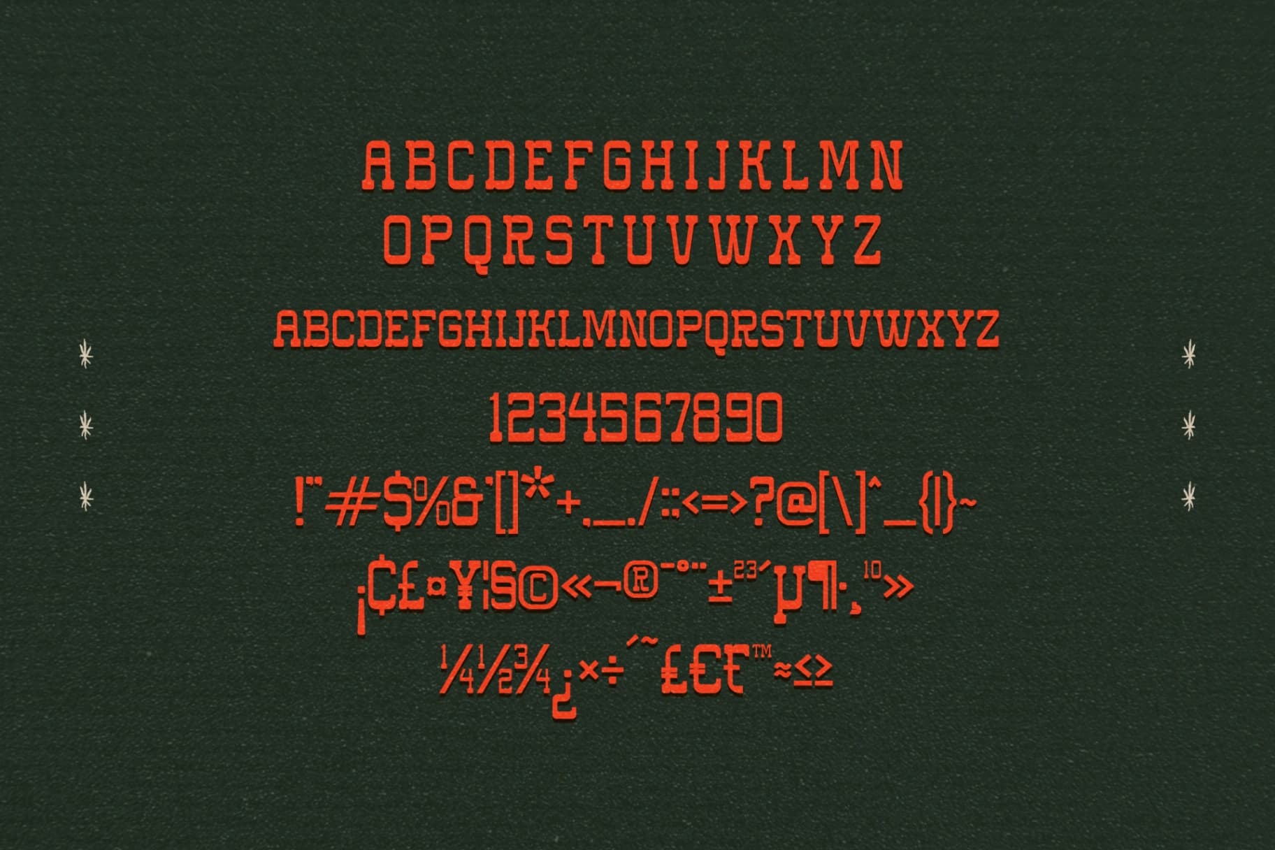 Preview 13 for Western Carlo - Retro Slab Serif Font
