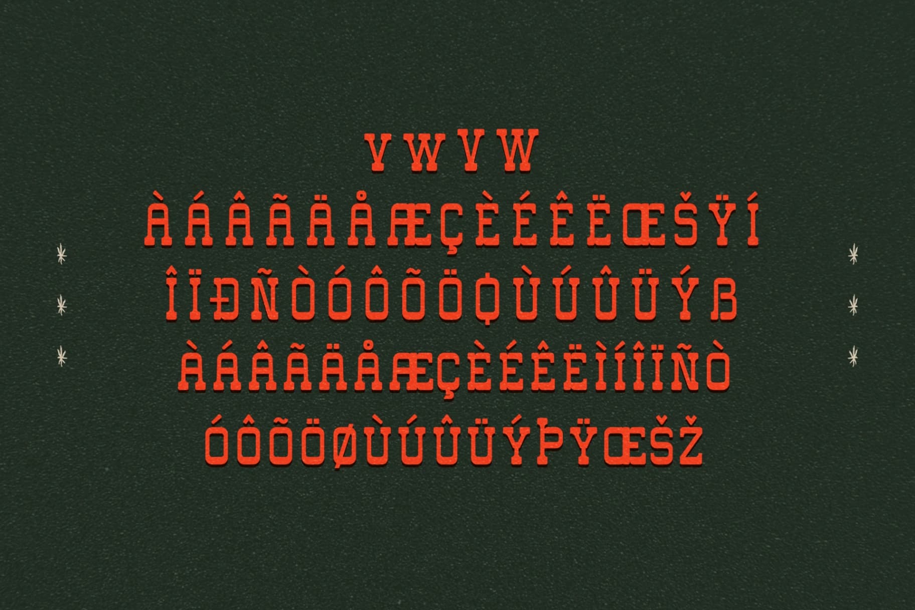 Preview 14 for Western Carlo - Retro Slab Serif Font