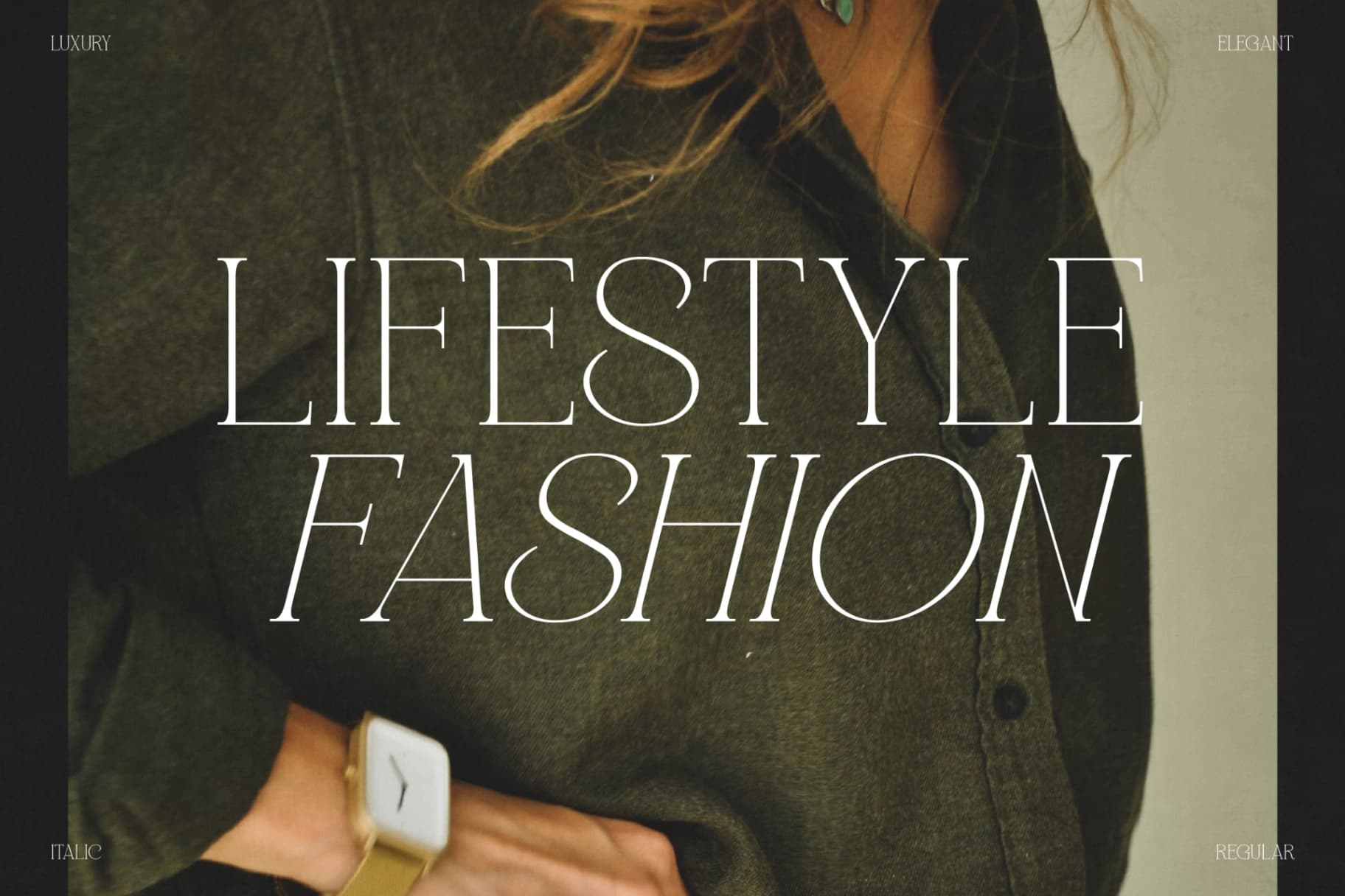Preview 7 for Qefila - Modern Serif Font